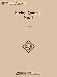 Seasonal Sale Bolcom, W.: String Quartet, No. 1 (parts and score)