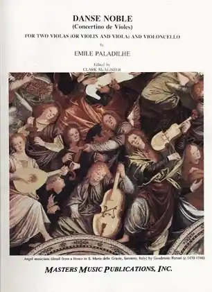 Paladilhe, Emile: Danse Noble (2 violas, cello) (violin, viola, cello) score & parts Best Seller