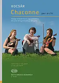 Miklos, K.: Chaconne per arhi (2 violins and cello) Popular