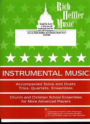 Heffler, Rich: God Is Love (2 violins & cello) Handmade