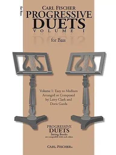 Clark, Larry & Doris Gazda: Progressive Duets, Vol.1 Easy to Medium (2 basses) Time-Limited