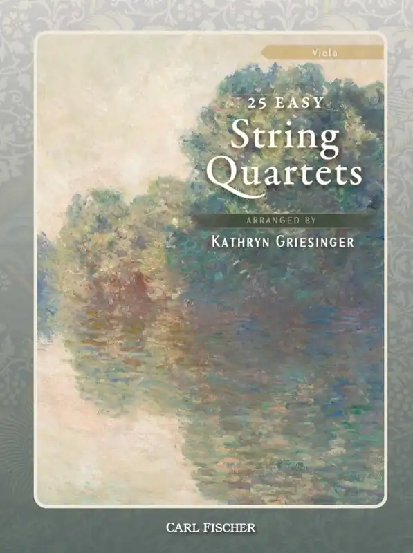 Limited Offer Griesinger: 25 Easy String Quartets (viola) | Metzler Violins