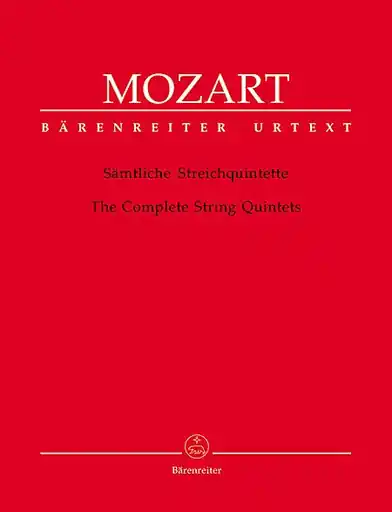 Fresh Stock Mozart, W.A.: Complete String Quintets (2 violins, 2 violas, cello) Barenreiter