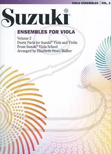 Stuen-Walker: Ensembles for Viola, Vol.2 - ARRANGED (violin & viola (s)/2 or 3 violas) Summy-Birchard Inc. Seasonal Sale