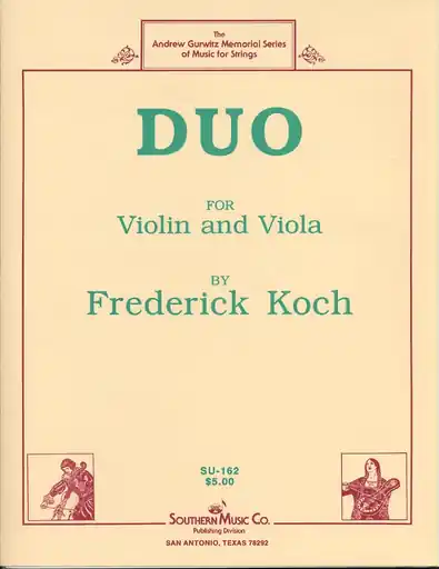 Same Day Shipping Koch, Frederick: Duo for Violin & Viola