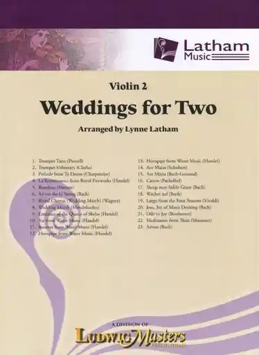 Latham: Weddings for Two (violin 2) Top Rated