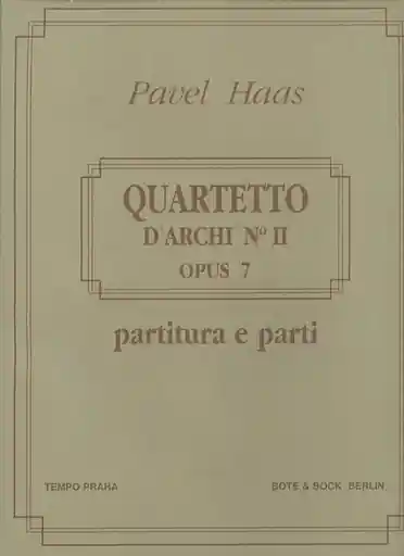 Direct From Manufacturer Haas, P.: String Quartet No.2, Op.7 - From the Monkey Mountains (string quartet)