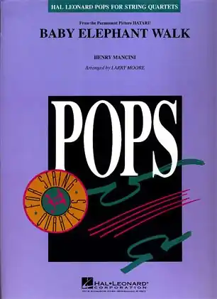 Mancini, Henry: Baby Elephant Walk - Pops for String Quartet (score and parts) New Release