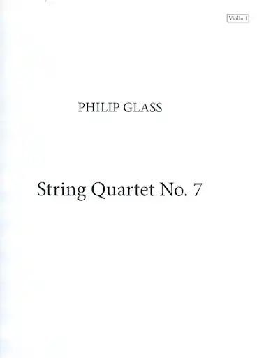 Glass: String Quartet No.7 (string quartet) Dunvagen Super Sale