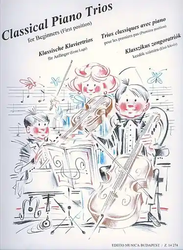 Editor’s Pick Pejtsik: (collection/score/parts) Classical Piano Trios for Beginners - ARRANGED (piano trio) Editio Musica Budapest