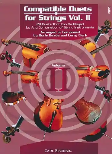 Instant Buy Clark & Gazda: Compatible Duets for Strings, Vol.2 (2 cellos) Carl Fischer