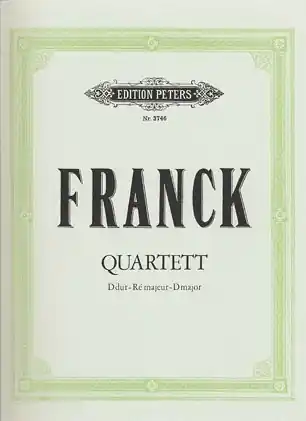 Franck, Cesar: String Quartet in D major Deal