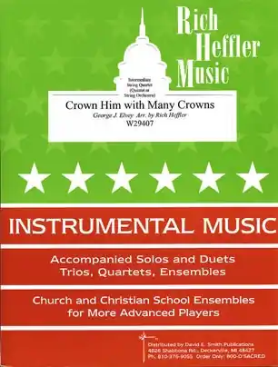 Certified Elvey, George (Heffler): Crown Him with Many Crowns (string quartet)