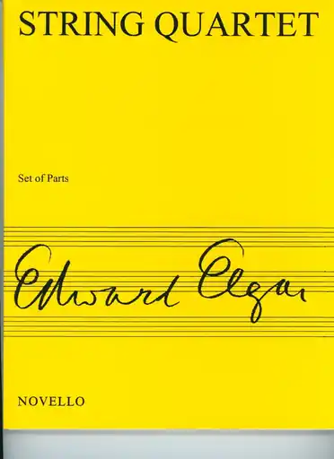 Exclusive Elgar, Edward: String Quartet Op. 83 (parts)