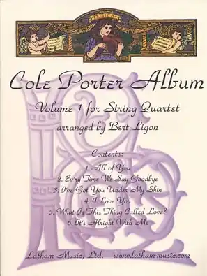 Affordable Porter, Cole (Ligon): Album for String Quartet Vol.1 (score & parts)