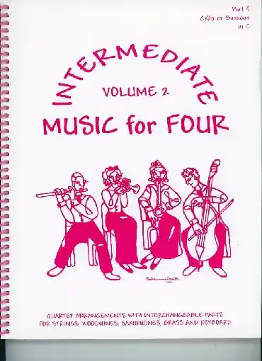 Best Price Kelley, Daniel: Music for Four Intermediate Vol.2 (cello or bassoon)