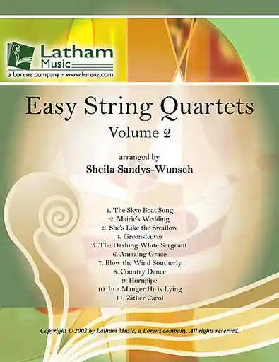 Popular Sandys-Wunsch, Sheila: Easy String Quartets Vol. 2