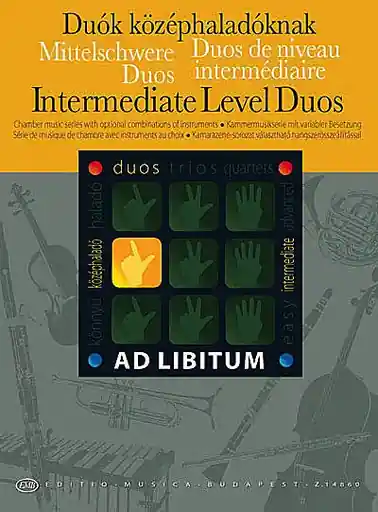 Top Pick Soos, A./Zempleni, L. (ed., Arr.): Intermediate Level Duos; Chamber Music with Optional Combinations of Instruments (violin, viola, cello, bass)