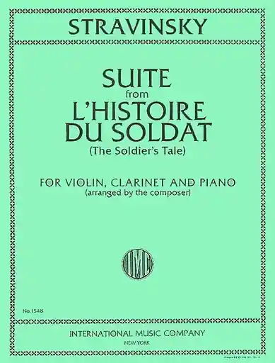 Best Seller Stravinsky, Igor: L'Histoire du Soldat ( clarinet, violin, piano)