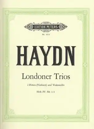 Haydn, F.J.: London Trios (2 violins & cello) Price Cut