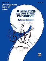 Limited Time Applebaum, S.: Chamber Music for Two String Instruments V.1 (2 cellos)