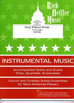 Heffler, Rich: Song Without Words (2 violins & cello) Exclusive Offer