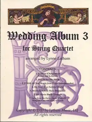 Weekend Sale Latham, Lynne: Wedding Album for String Quartet Vol.3