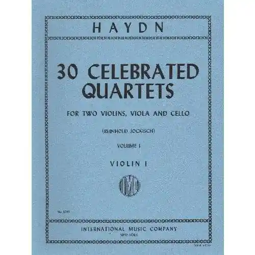 Haydn, F.J. (Jockisch): 30 Celebrated Quartets: Vol.1 (string quartet) Special Offer