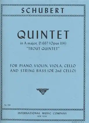 Schubert, F.: Trout Quintet Op.114 (piano, violin, viola, cello, bass) Don’t Miss Out