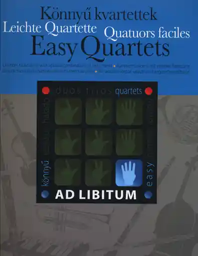 Limited Offer Zempleni, Lazslo: Easy Quartets (optional combinations of instruments)