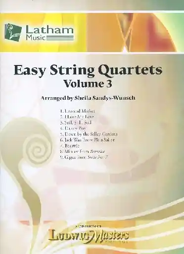 Sandys-Wunsch, Sheila: Easy String Quartets Vol. 3 Direct From Manufacturer