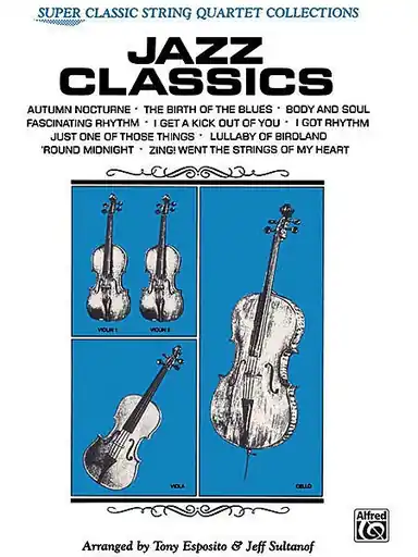 Big Sale Esposito and Sultanof: Jazz Classics (string quartet)