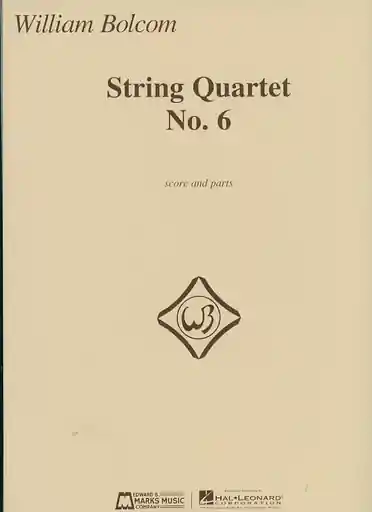 Hassle-Free Returns Bolcom, W.: String Quartet, No. 6 (score and parts)