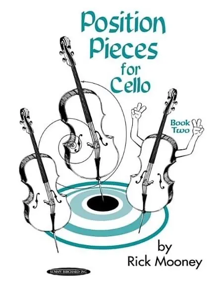 Mooney, Rick: Position Pieces for Cello Book Two (2 cellos) New Arrival