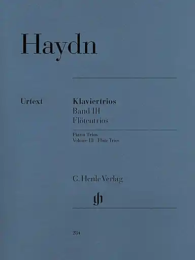 Weekend Sale Haydn, F.J. (Stockmeier, ed.): Piano Trios, Vol.3, urtext (flute or violin, cello, and piano)