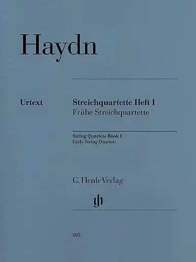 Hassle-Free Returns Haydn, F.J.: String Quartets Vol.1 Op. 1 & 2 (early quartets) urtext