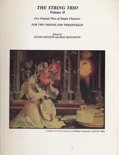 Shop Now Hockner, W.: The String Trio Vol.2 Five Original Trios of Simple Character(2 violins, cello)