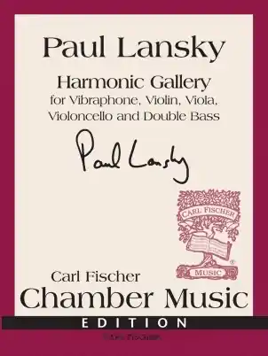 Luxury Lansky: Harmonic Gallery (vibraphone, violin, viola, cello, bass) FISCHER