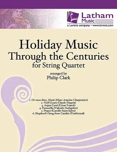 Clark, Philip: Holiday Music through the Centuries (string quartet) Reduced Price