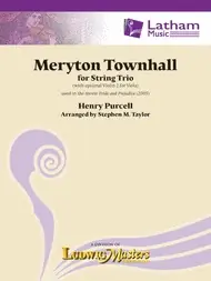 Purcell, H (Taylor): Meryton Townhall (stringtrio) Latham Factory Price