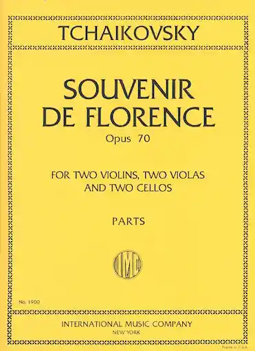 Hot Deal Tchaikovsky: Souvenir de Florence, Op.70 (string sextet)