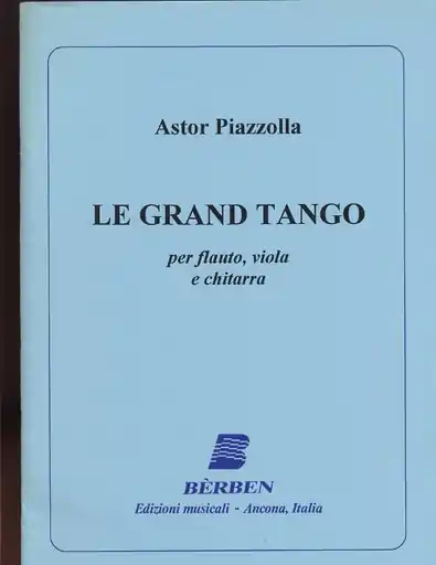 Piazzolla, Astor:Le Grand Tango (flute, Viola, Guitar) Seasonal Sale