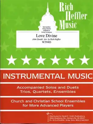 Zundel, John (Heffler): Love Divine (string quartet) Top Rated