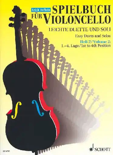 Doflein (editor): Easy Duets and Solos, Vol. 2 (2 cellos) Popular
