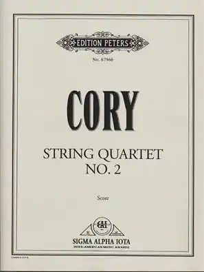 Latest Cory, Eleanor : String Quartet No.2, score and parts