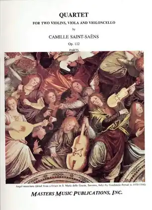 Brand New Saint-Saens, Camille: String Quartet Op.112 (parts)