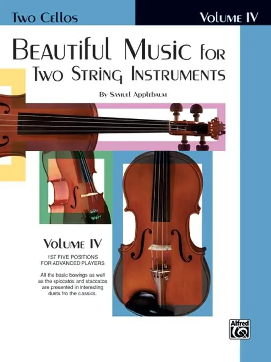 Worldwide Shipping Applebaum, S.: Beautiful Music for Two String Instruments Volume 4 (2 cellos) Alfred