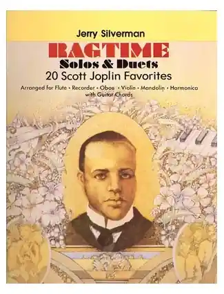 Joplin, S. (Silberman): 20 Favorite Solos & Duets with guitar chords (2 violins) Authentic