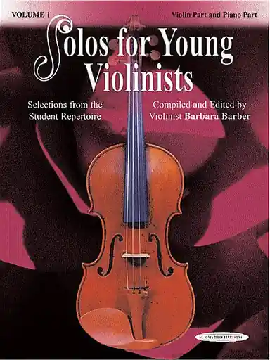 High Quality Barber, B.: Solos for Young Violinists, Volume 1 (violin, piano)
