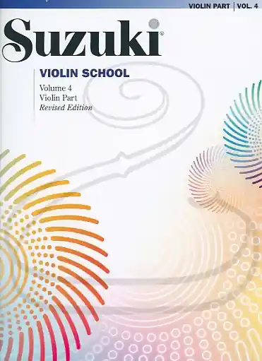 Suzuki: Violin School, Vol.4 - REVISED (violin) Summy-Birchard Same Day Shipping